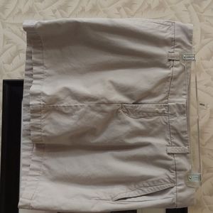 Chino mini skirt